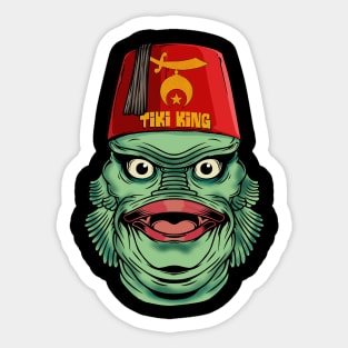 Tiki Creature Sticker